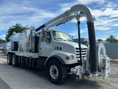 2004 Sterling L7500  Vac-con Vacuum Jetter Combo Truck