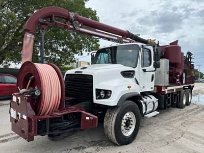 2015 Freightliner 114SD Vac-con Vacuum Jetter Combo Truck