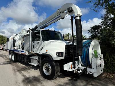 2014 Freightliner 114SD VAC-CON Omnibus VACUUM JETTER COMBO Truck