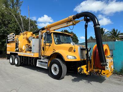 2008 Freightliner M2 VAC-CON VACUUM JETTER COMBO TRUCK