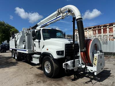 2015 Freightliner 114SD Vac-con Vacuum Jetter Combo Truck