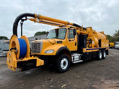 2011 Freightliner M2 Vac-con Combination Sewer Cleaner Truck