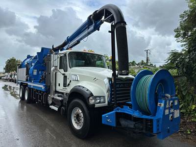 2017 Mack GU713 VAC-CON VACUUM JETTER COMBO TRUCK