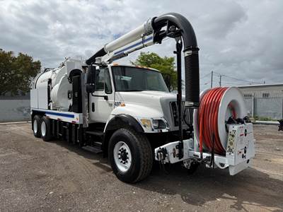 2007 International 7400 Vac-con Combination Sewer Truck