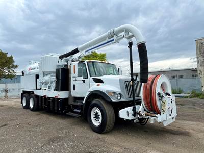 2011 International 7400 Vac-con Combination Sewer Truck