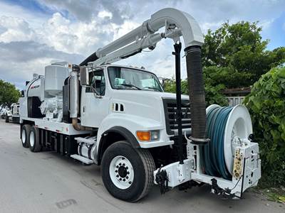2006 Sterling LT8500 Vac-con Vacuum Jetter Combo Truck