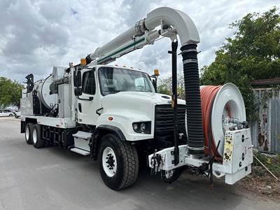2017 Freightliner 114SD Vac-Con Vacuum Jetter Combo Truck