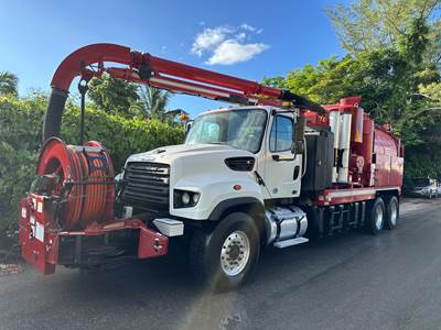 2015 Freightliner Vac-con Omnibus Vacuum Jetter Combo Truck