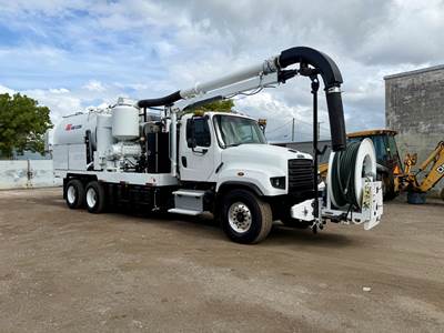 2014 Freightliner 114SD Vac-con Combination Sewer Cleaner Truck
