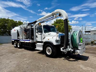 2020 Freightliner 114SD Vac-con Omnibus Combination Sewer Cleaner Truck