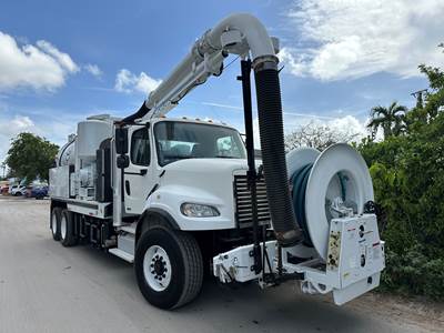 2012 Freightliner M2 Vac-con Vacuum Jetter Combo Truck