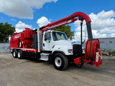 2016 Freightliner 114SD Vac-con Combination Sewer Cleaner Truck