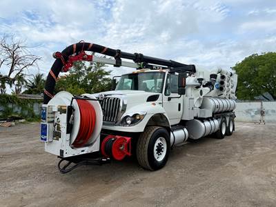 2012 International 7400 Vactor Plus Combination Sewer Cleaner Truck