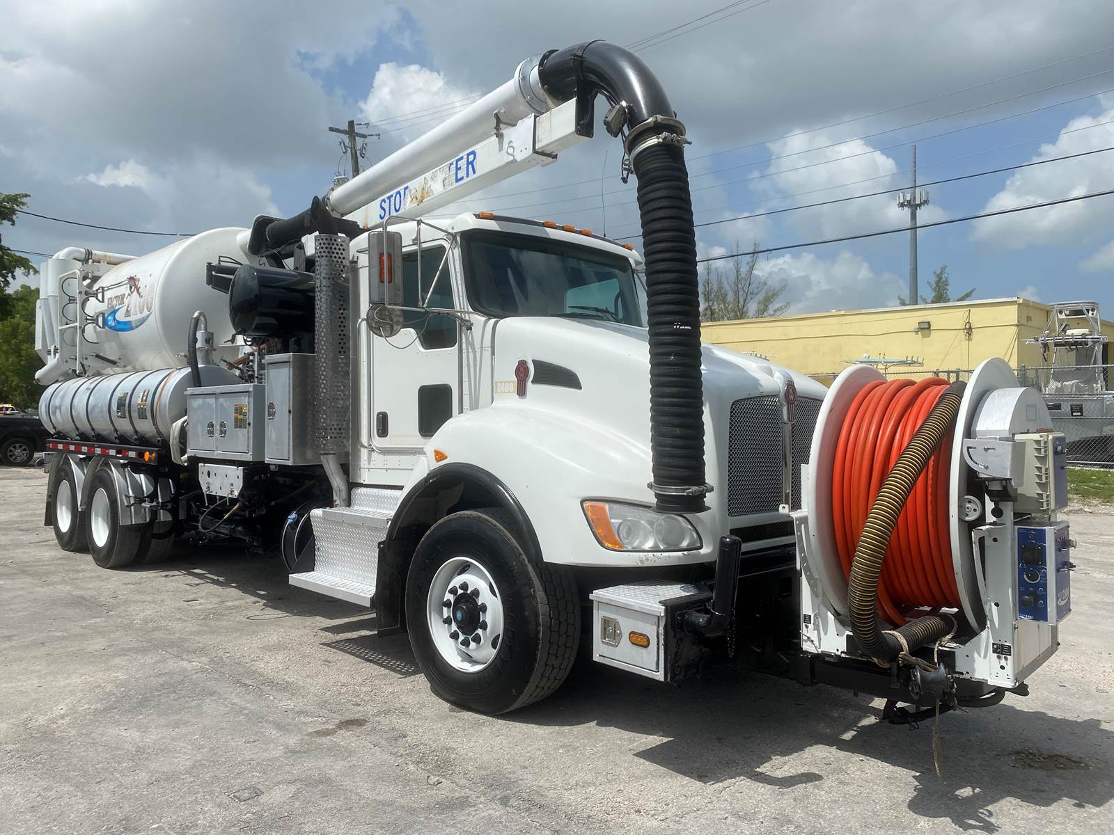 2013 Kenworth T400 Vactor Plus Vacuum/Jetter Combo Truck For Sale