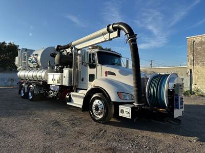 2015 Kenworth T4 Vactor Plus Combination Sewer Truck