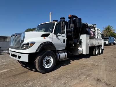 2012 International 7600 Vactor HXX Hydro Excavator Vacuum Truck