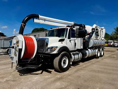 2016 International 7400 Vactor Plus Combination Sewer Cleaner Truck