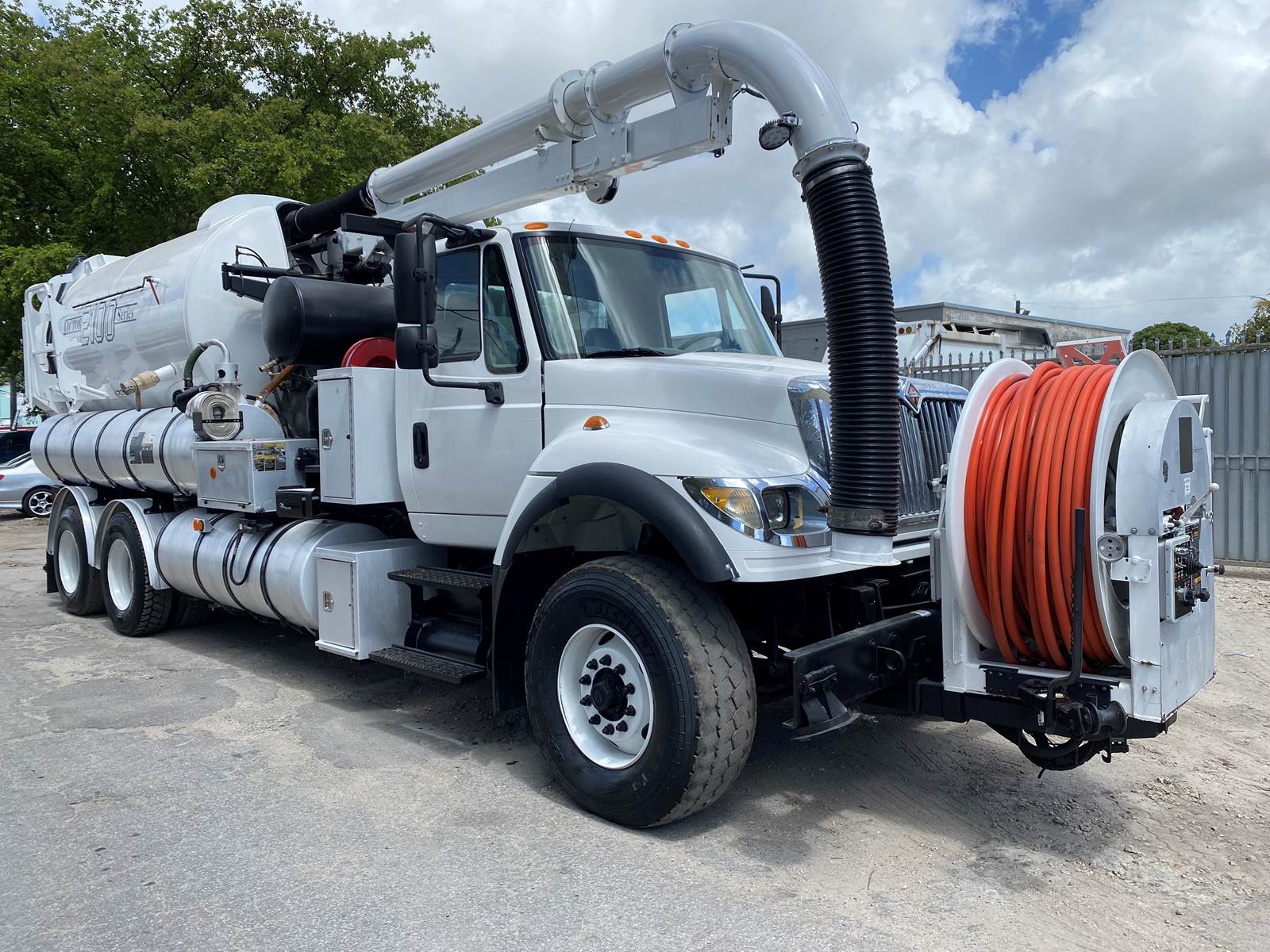 2007 International 7600 Vactor Vacuum Jetter Combo Truck For Sale