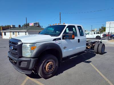 2016 Ford F-550 Extended Cab Cab & Chassis Truck, 4x4, LOW MILES 85K.