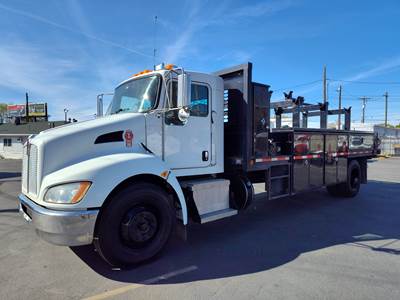 2018 Kenworth T370 Cable Reel Loader Truck