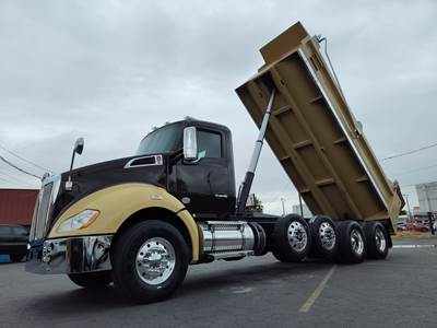 2019 Kenworth T680 Quad Axle Dump Truck - NEW 20' Dump Body install + (warranty) *Delivery Negotiable.