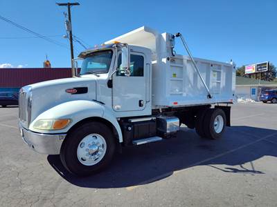 2016 Peterbilt NEW 12FT DUMP BED, UNDER CDL 26,000 G.V.W.R., AUTOMATIC.