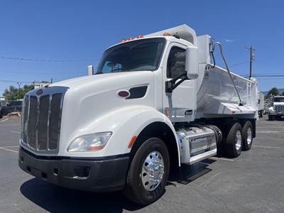 2015 Peterbilt 579 Tandem Axle with NEW HARDOX 450 Dump Body, 10-Speed Manual transmission, 1 Year warranty on the dump body!