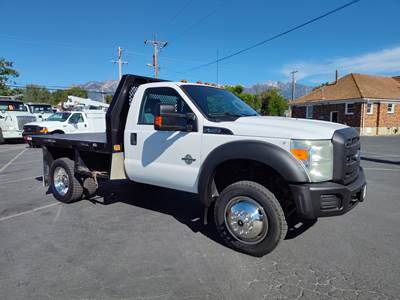 2016 Ford F450 XL Flatbed Truck, Tools boxes, Spring Sus, Great tires, nice truck!