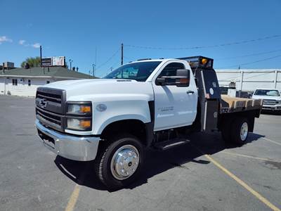 2019 GMC 6500HD Flatbed Truck - CM TRUCK BEDS Flatbed / Platform Body