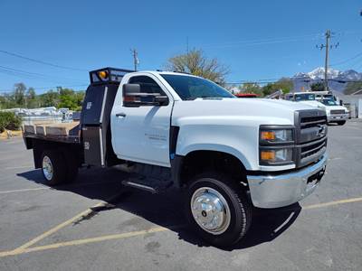 2019 Chevrolet 6500 HD 4X4 Flatbed Truck - CM TRUCK BEDS Flatbed / Platform Body