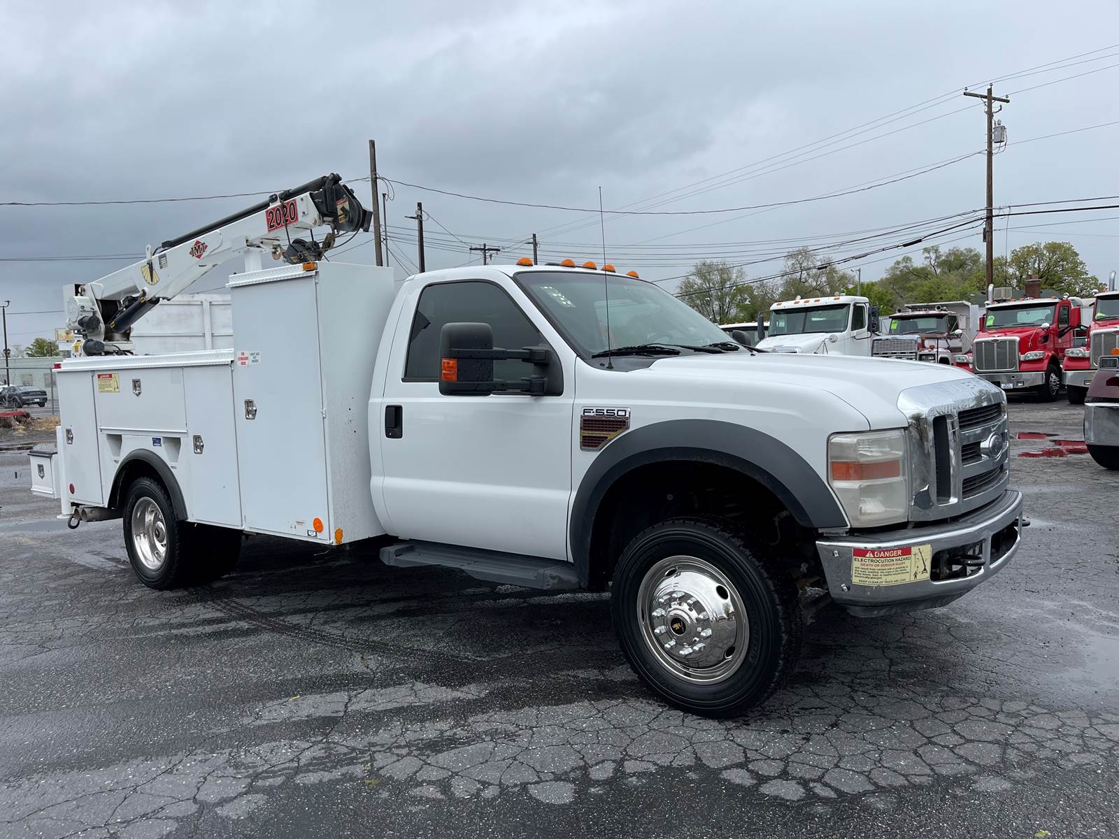 2008 Ford F550 XLT 4X4 Mechanic / Service Truck IMT 2020 Mechanic