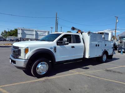 2017 Ford F-550 XL Extended Cab Mechanic / Service Truck - IMT 4004i Mechanic Body