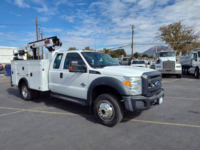 2016 Ford F-550 XL Extended Cab Mechanic Truck 4X4, LOW MILES 105K, ENPAK SYSTEM.