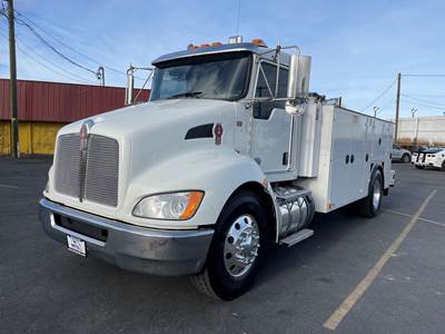 2018 Kenworth T370 Mechanic / Service Truck, Crane with Remote, Compressor, Welder, Drawer Sets, Bolt Bins, and More!
