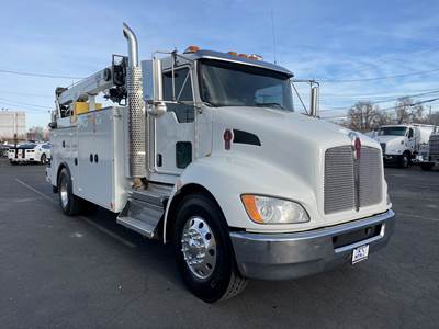 2018 Kenworth T370 Mechanic / Service Truck, Crane with Remote, Compressor, Welder, Drawer Sets, Bolt Bins, and More!