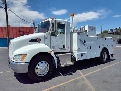 2018 Kenworth T370 Conventional Day Cab, Mechanic / Service Truck. LOW MILES 55K