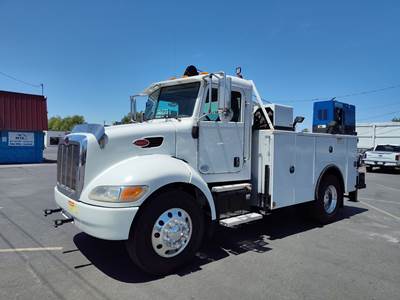 2012 Peterbilt 330 Mechanic / Service Truck - Stellar 10620 Mechanic Body and Crane with equipment.