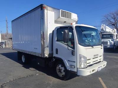 2015 ISUZU NPR Refrigerated Truck - Morgan Refrigerated Box Van