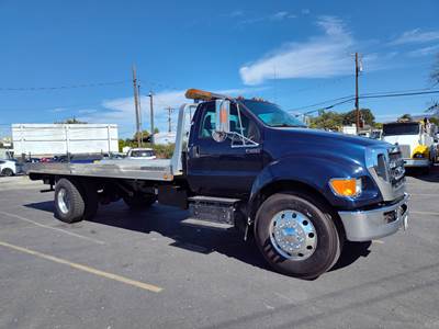 2015 Ford F-650 Jer-dan Rollback Bed  Aluminum 2 CAR HAULER. LOW MILES 53K.