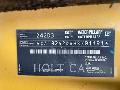2020 Caterpillar 242D3 Skid Steer For Sale, 2,697 Hours | Georgetown ...