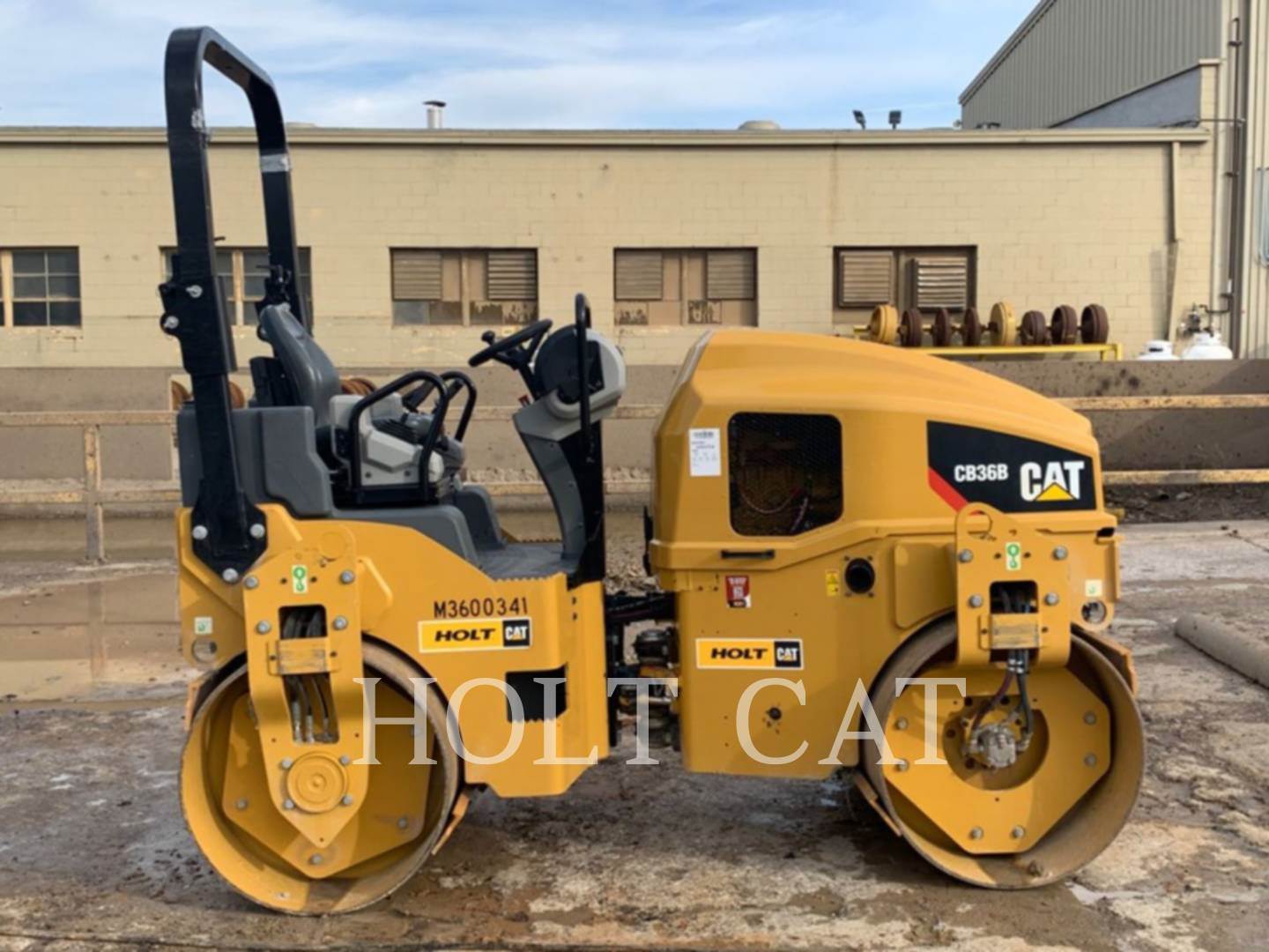 2020 Caterpillar CB36B Smooth Drum Roller Compactor For Sale, 365 Hours