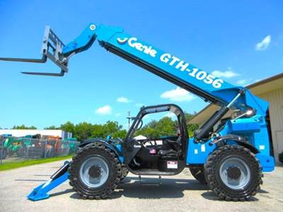 Genie GTH-1056 Telehandler - 10000lb Capacity, 56ft Lift Height