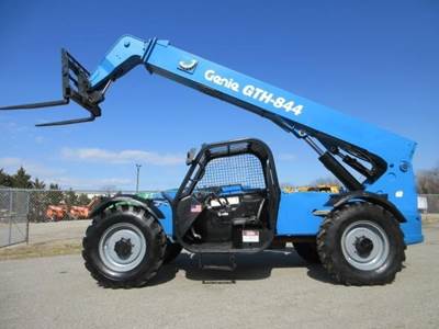 Genie GTH-844 Telehandler - 8000lb Capacity, 44ft Lift Height