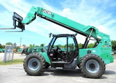 JCB 507-42 Telehandler - 7000lb Capacity, 42ft Lift Height