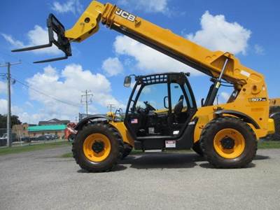 JCB 507-42 Telehandler - 7000lb Capacity, 42ft Lift Height