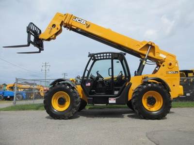 JCB 507-42 Telehandler - 7000lb Capacity, 42ft Lift Height