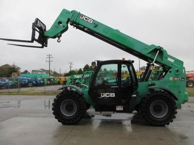 JCB 507-42 Telehandler - 7000lb Capacity, 42ft Lift Height
