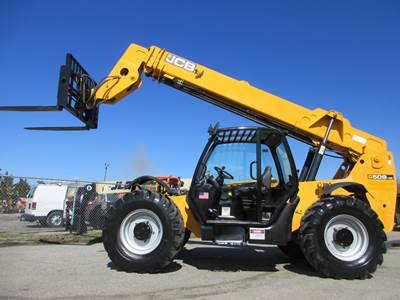 JCB 509-42 Telehandler - 9000lb Capacity, 42ft Lift Height