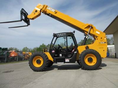 JCB 509-42 Telehandler - 9000lb Capacity, 42ft Lift Height