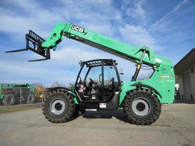 JCB 509-42 Telehandler - 9000lb Capacity, 42ft Lift Height